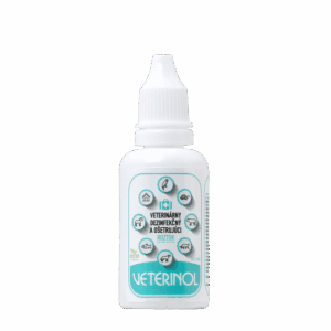 veterinol ošetrujúci a dezinfekčný veterinárny roztok sprej 500 ml (kópia)